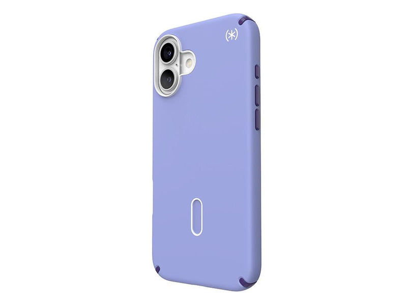Speck Presidio2 Pro ClickLock & MagSafe - iPhone 16 Plus Case - Future Lavender / Cassis Purple / White