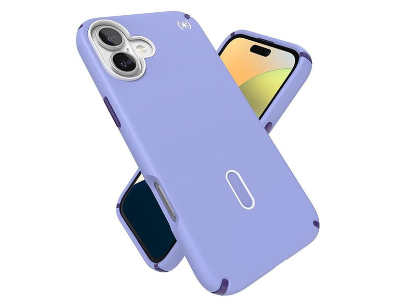 Speck Presidio2 Pro ClickLock & MagSafe - iPhone 16 Plus Case - Future Lavender / Cassis Purple / White