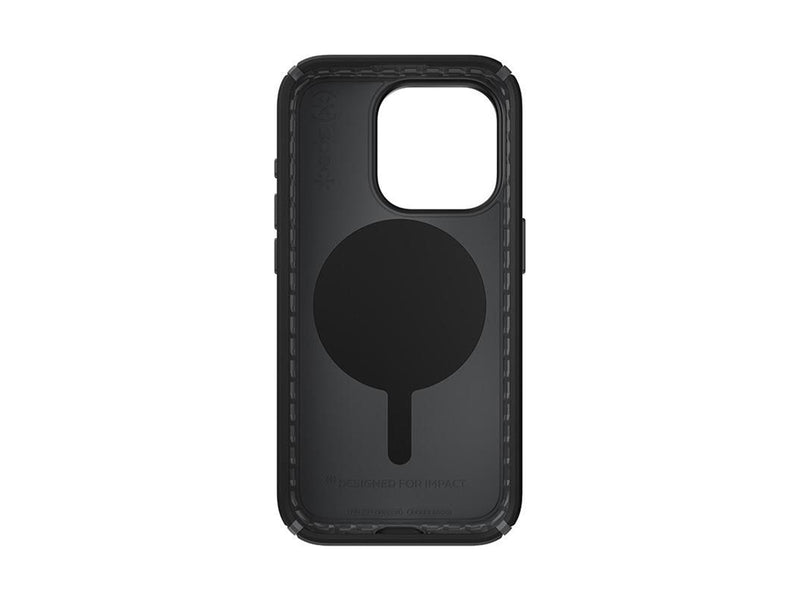 Speck Presidio2 Pro Magsafe - iPhone 15 Pro Case - Black / Slate Gray / White