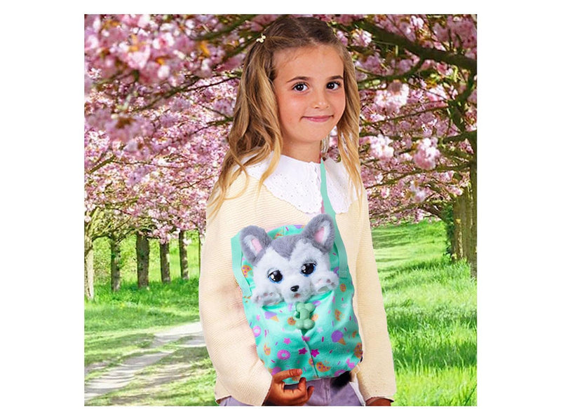 Spectron - Cuddle Pets Husky Interactive Plush Toy