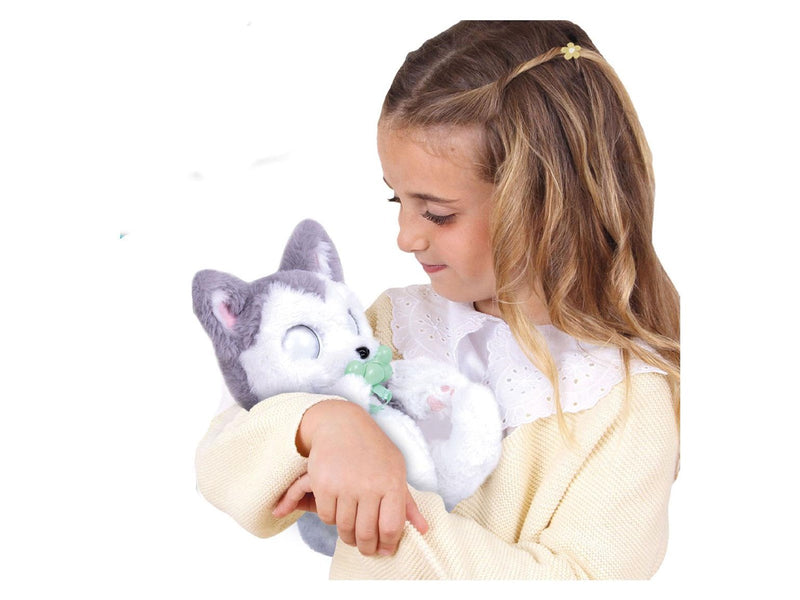 Spectron - Cuddle Pets Husky Interactive Plush Toy