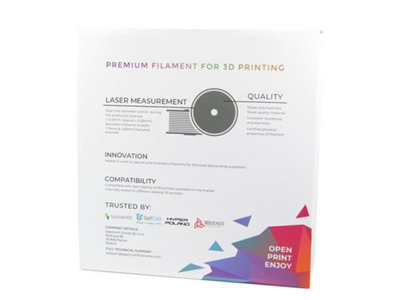 Spectrum 3D Filament / PLA Glitter / ⌀ 1.75 mm / Aurora Gold / 1 kg