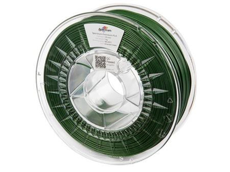 Spectrum 3D Filament / PLA Glitter / ⌀ 1.75 mm / Emerald Green / 1 kg