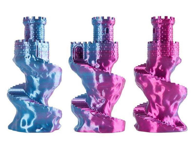 Spectrum 3D Filament / PLA Magic SILK / Aurora Bloom / ⌀ 1.75 mm / 1 kg