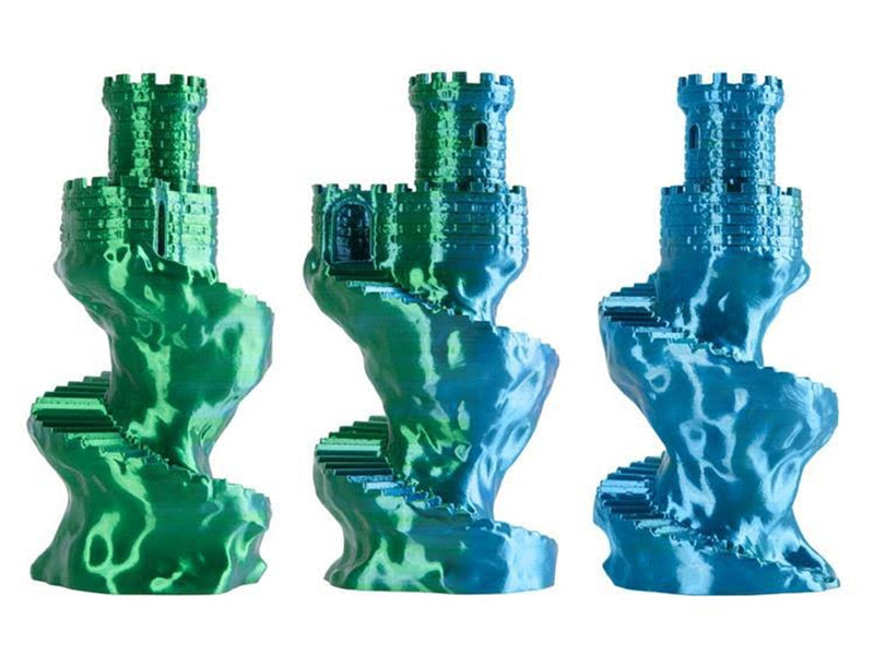 Spectrum 3D Filament / PLA Magic SILK / Lagoon Breeze / ⌀ 1.75 mm / 1 kg