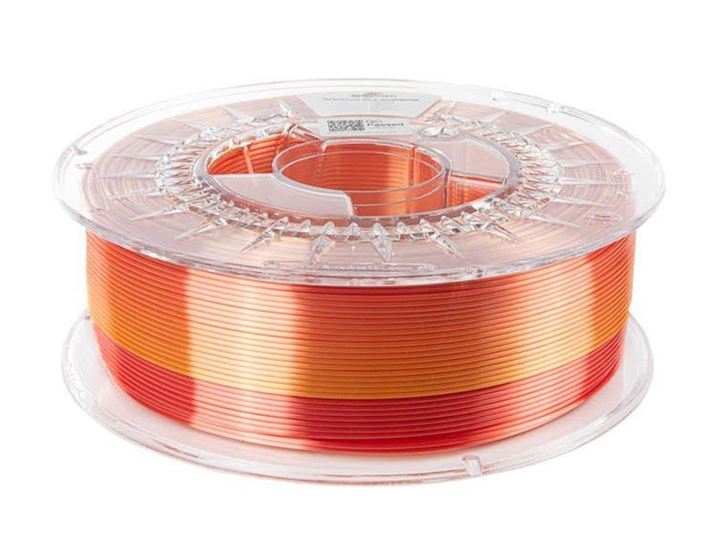 Spectrum 3D Filament / PLA SILK Rainbow / Fire Red / ⌀ 1.75 mm / 1 kg