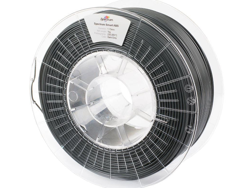 Spectrum 3D Filament / Smart ABS / Dark Grey / ⌀ 1.75 mm / 1 kg