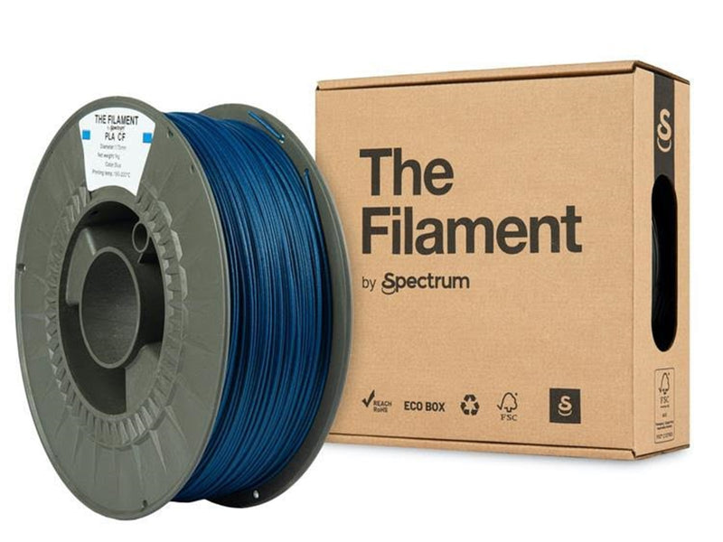 Spectrum The Filament / PLA CF / Blue / ⌀ 1.75 mm / 1 kg