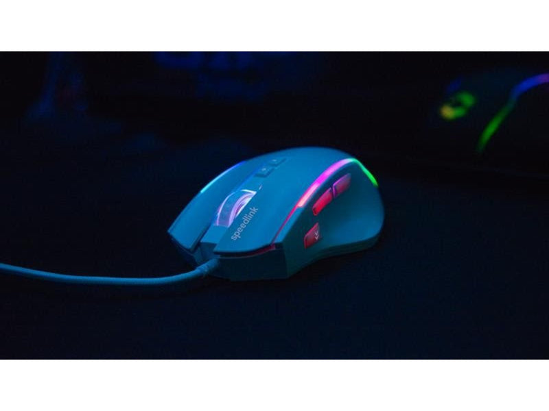 Speed-Link DECUS NX RGB - Gaming Maus (Weiß)
