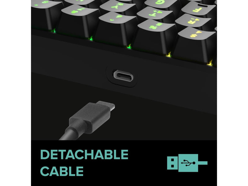Speed-Link LETOS RGB 60% Gaming Keyboard - Black - US Layout