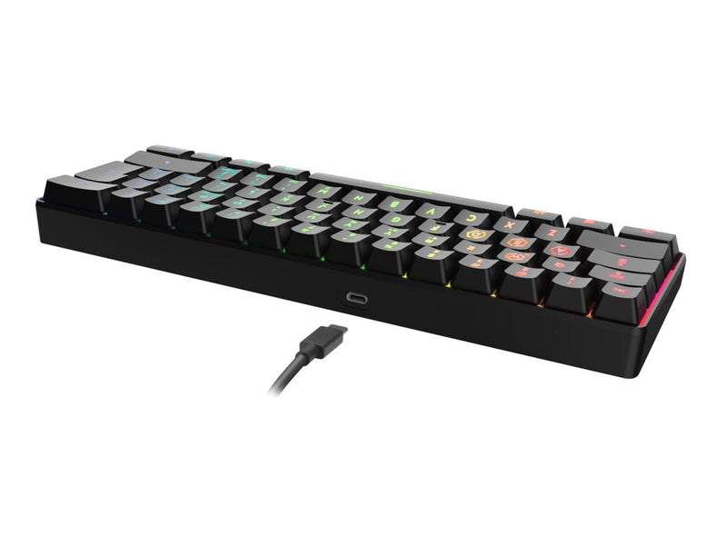 Speed-Link LETOS RGB 60% Gaming Keyboard - Black - US Layout