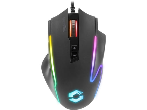 Speed-Link Speedlink DECUS NX RGB Gaming Mouse - Rubber Black - Gaming Maus (Schwarz)