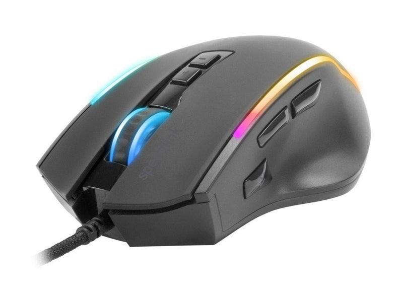Speed-Link Speedlink DECUS NX RGB Gaming Mouse - Rubber Black - Gaming Maus (Schwarz)