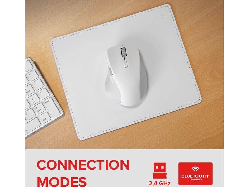 Speed-Link Speedlink LIBERA Rechargeable Wireless Bluetooth - Maus (Weiß)