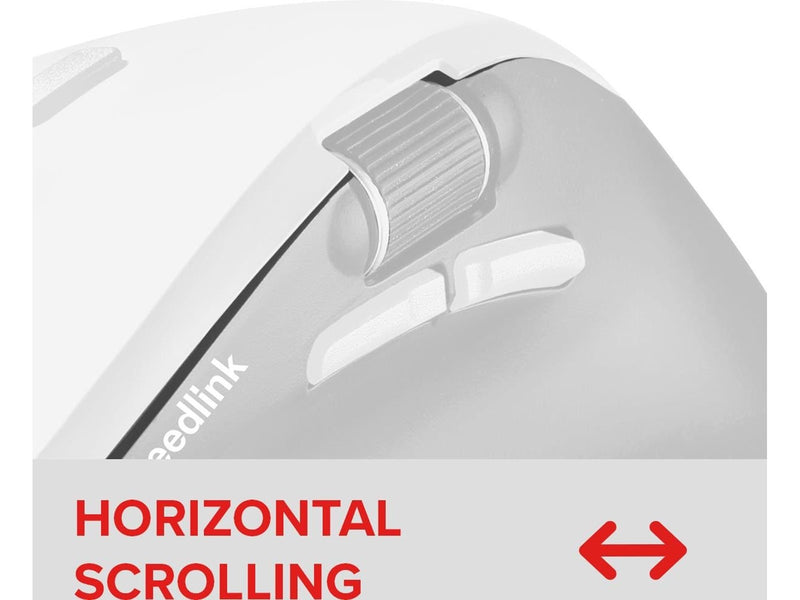 Speed-Link Speedlink LIBERA Rechargeable Wireless Bluetooth - Maus (Weiß)