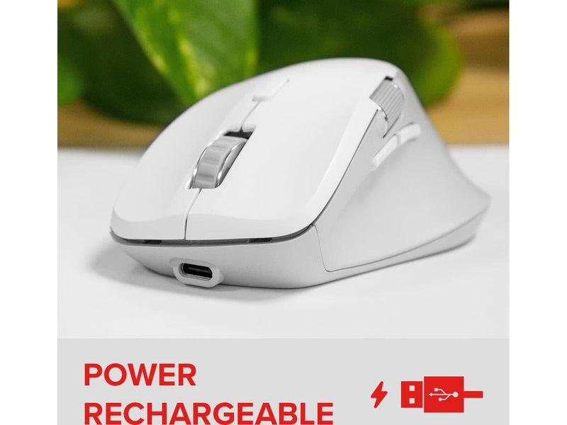 Speed-Link Speedlink LIBERA Rechargeable Wireless Bluetooth - Maus (Weiß)