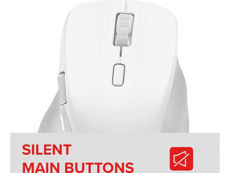 Speed-Link Speedlink LIBERA Rechargeable Wireless Bluetooth - Maus (Weiß)