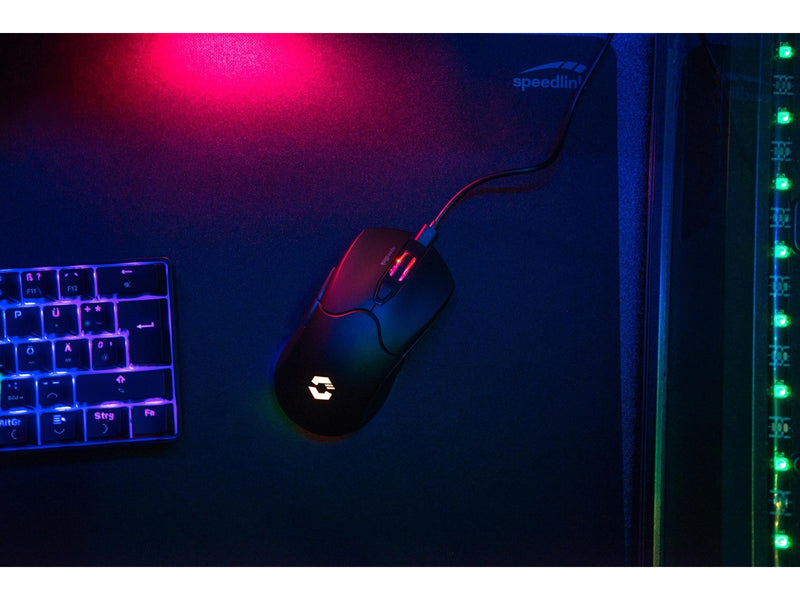 Speed-Link VELOX Rechargeable Wireless RGB - Gaming Maus (Schwarz)