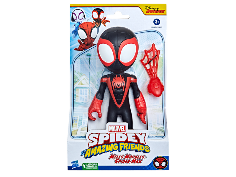 Spidey and His Amazing Friends supergroße Miles Morales: Spider-Man Figur