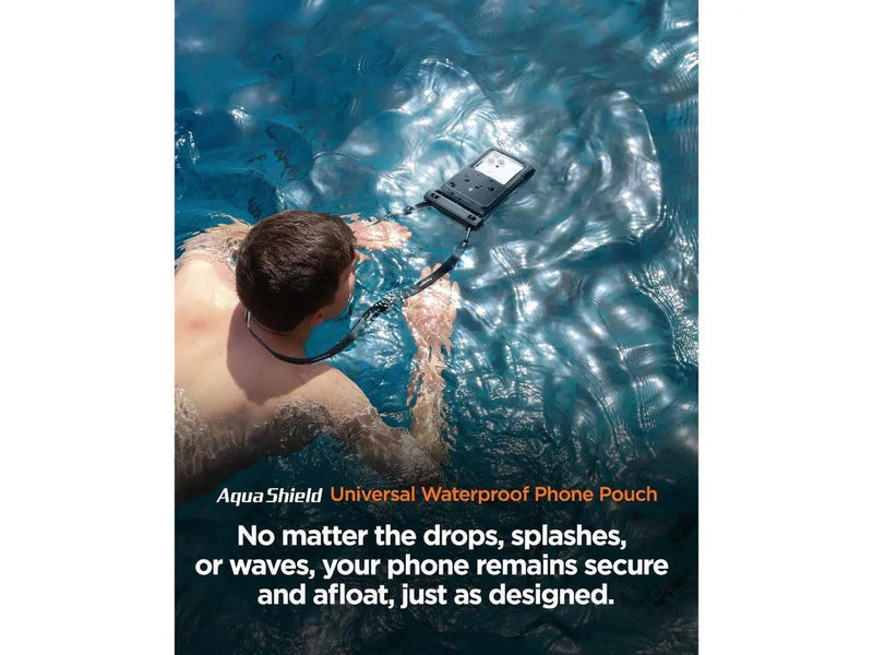 Spigen A611P 2-pack waterproof case - matte black