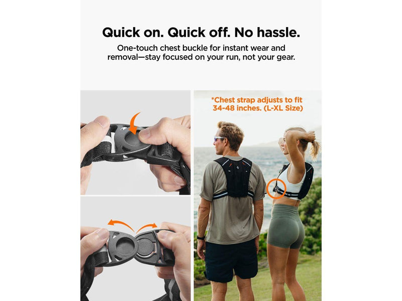 Spigen A720 Dynamic Shield Running Vest L-XL - Black