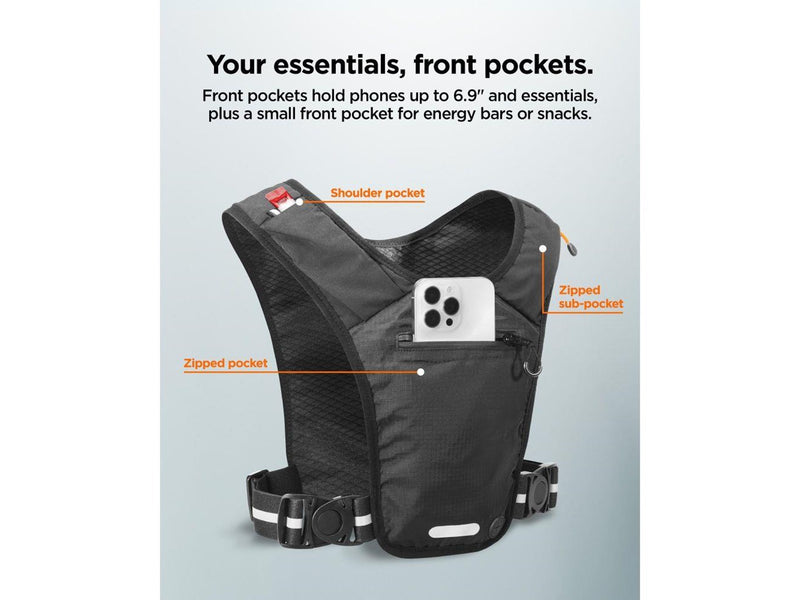 Spigen A720 Dynamic Shield Running Vest L-XL - Black