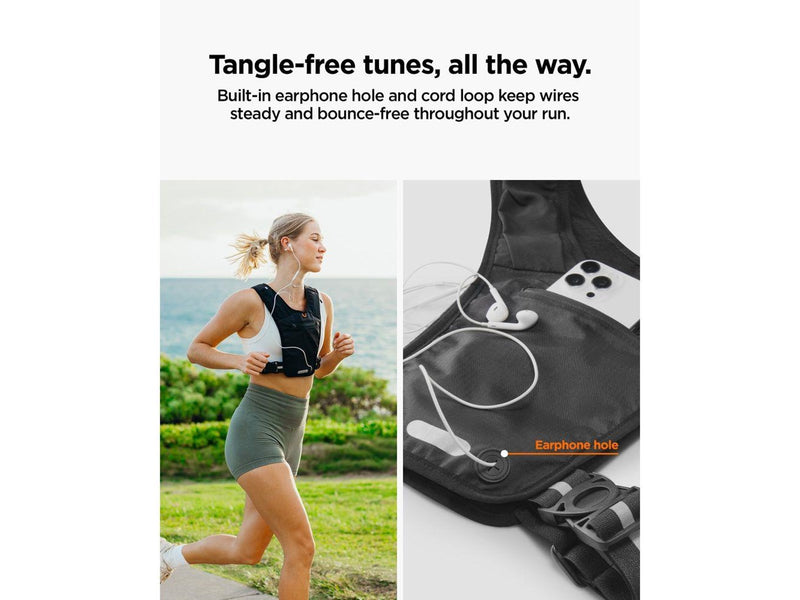 Spigen A720 Dynamic Shield Running Vest L-XL - Black
