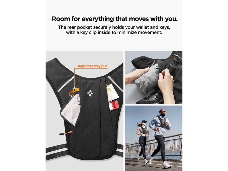 Spigen A720 Dynamic Shield Running Vest L-XL - Black