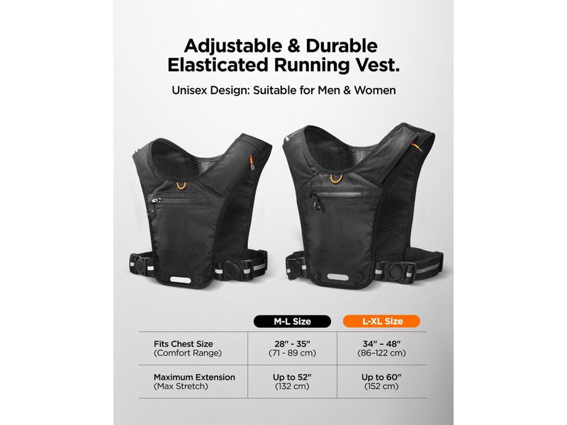 Spigen A720 Dynamic Shield Running Vest L-XL - Black