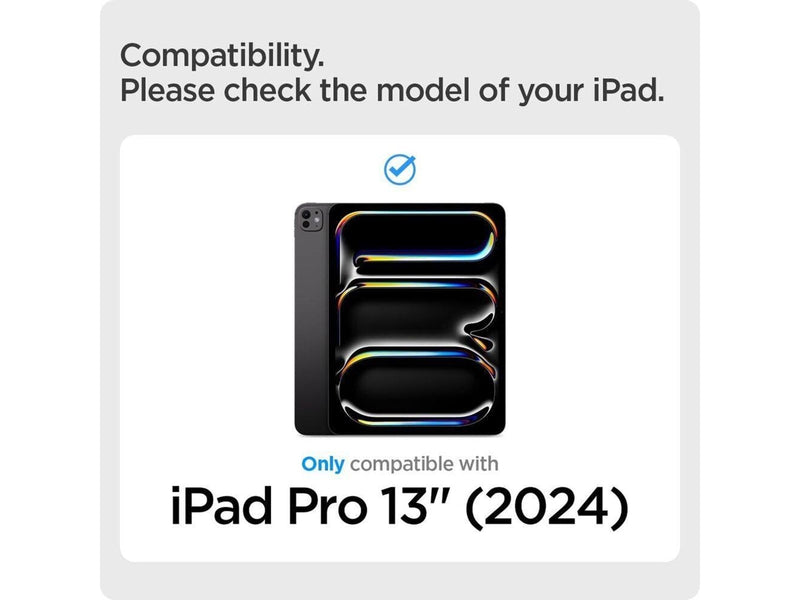 Spigen Air Skin Folio OneTap - gray - iPad Pro 13" 2024
