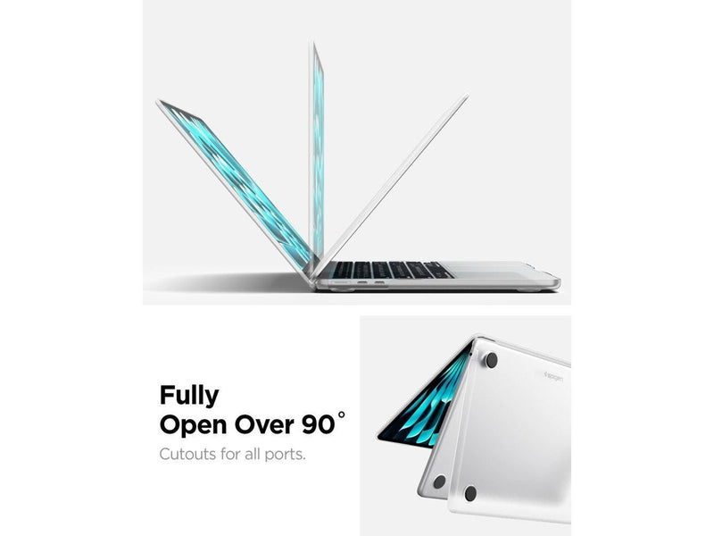 Spigen AirSkin Case for MacBook Air 13" 2023/2024/2025/2026 - Transparent
