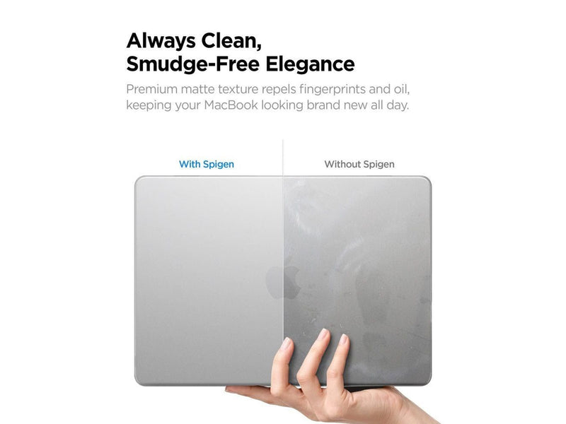 Spigen AirSkin Case for MacBook Air 13" 2023/2024/2025/2026 - Transparent