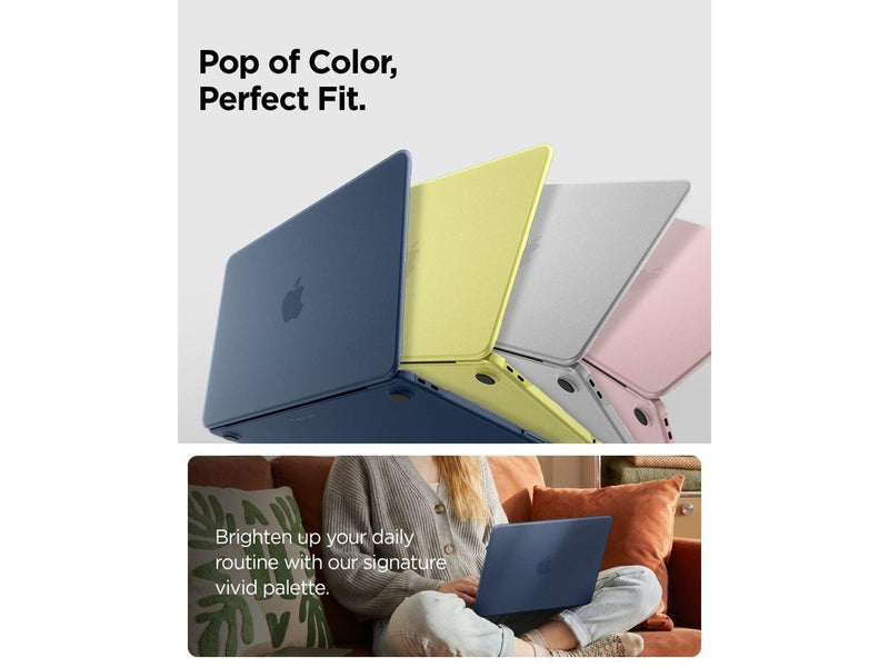 Spigen AirSkin Case for MacBook Neo 13" 2026 - Matte Navy Blue