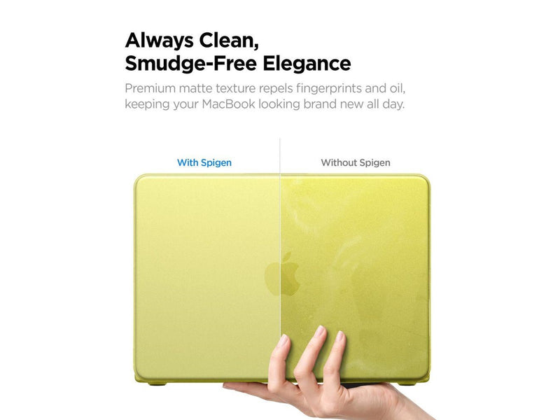 Spigen AirSkin Case for MacBook Neo 13" 2026 - Matte Yellow