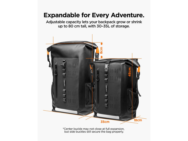 Spigen Aqua Shield WaterProof Backpack A650 - black