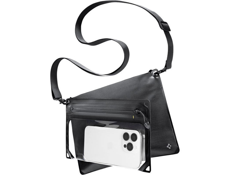 Spigen Aqua Shield WaterProof Case A640 (Dual - Crossbag) 1 Pack - black