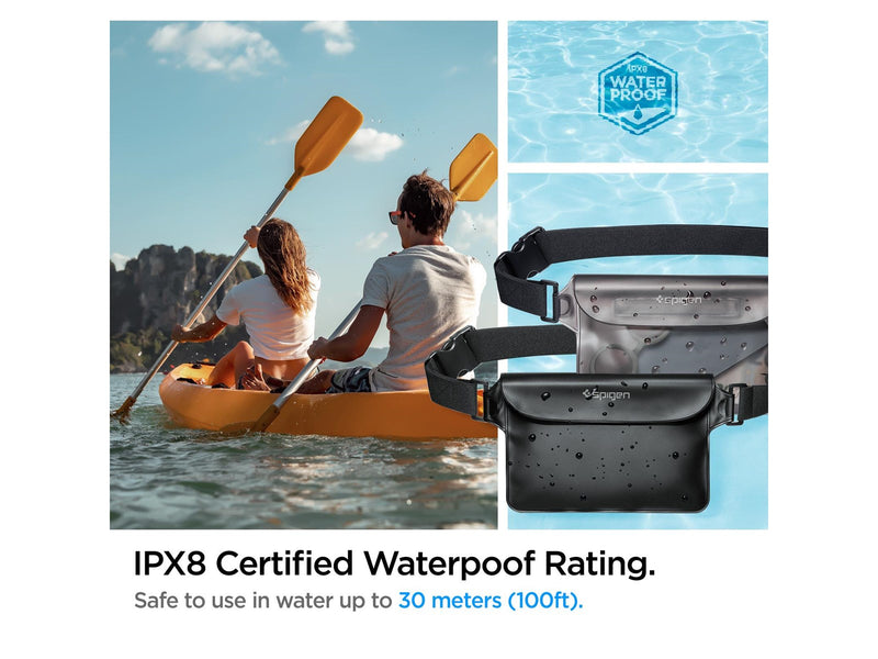 Spigen Aqua Shield WaterProof Waist Bag A620 1 Pack - black