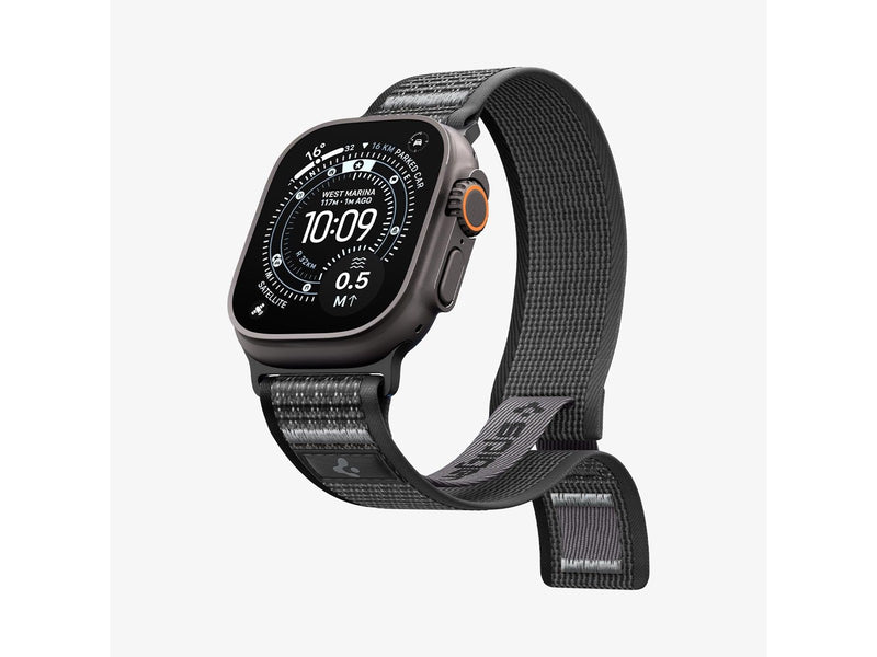 Spigen Athlex Air 2 Active Band - black gray - Apple Watch 49mm/46mm/45mm/44mm