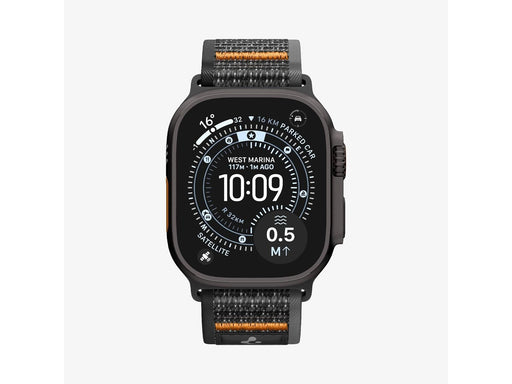 Spigen Athlex Air 2 Active Band - black orange - Apple Watch 49mm/46mm/45mm/44mm