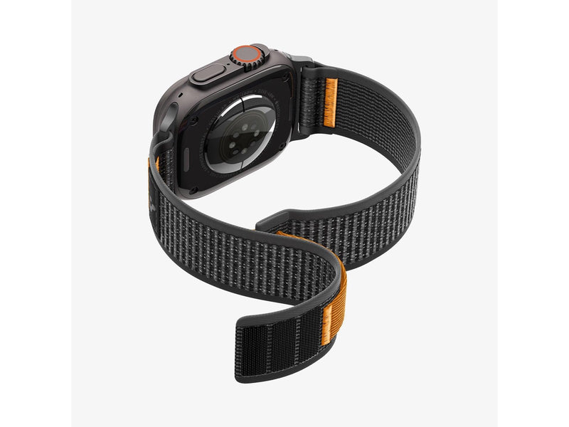 Spigen Athlex Air 2 Active Band - black orange - Apple Watch 49mm/46mm/45mm/44mm