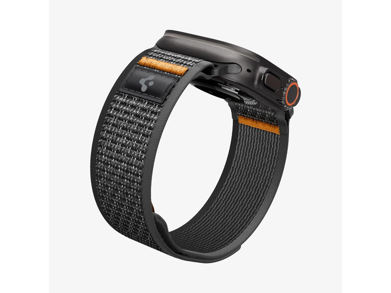Spigen Athlex Air 2 Active Band - black orange - Apple Watch 49mm/46mm/45mm/44mm