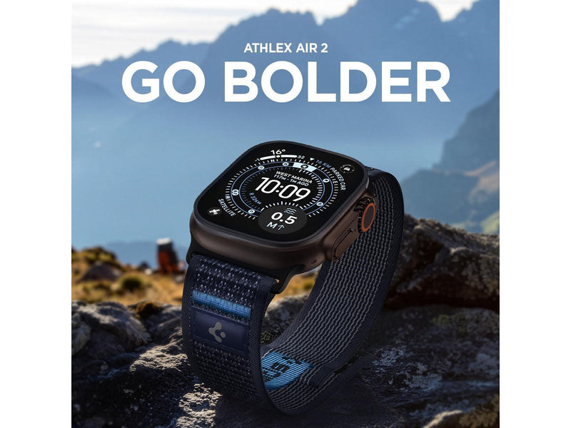 Spigen Athlex Air 2 Active Band - navy blue - Apple Watch 49mm/46mm/45mm/44mm