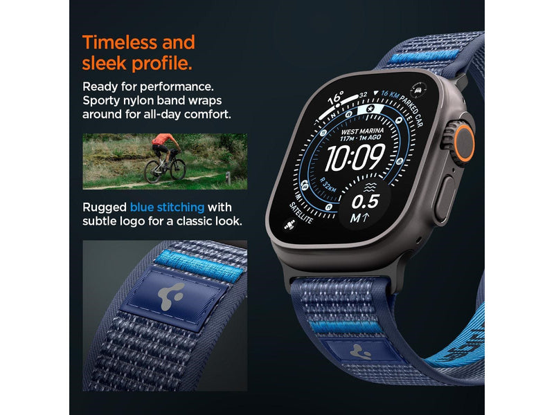 Spigen Athlex Air 2 Active Band - navy blue - Apple Watch 49mm/46mm/45mm/44mm