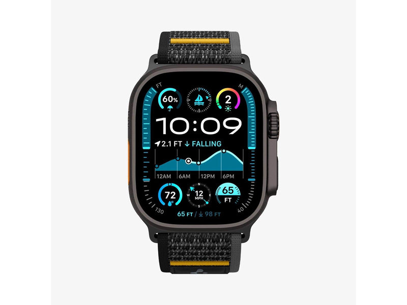 Spigen Athlex Air Active Band - black - Apple Watch 49mm/46mm/45mm/44mm