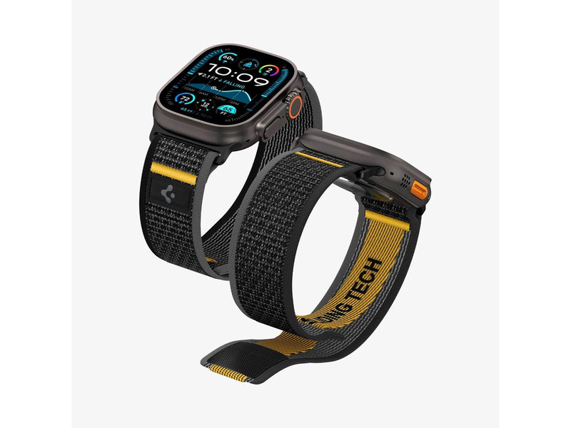 Spigen Athlex Air Active Band - black - Apple Watch 49mm/46mm/45mm/44mm