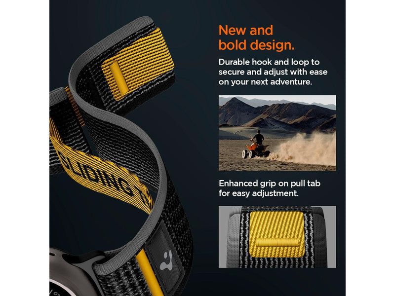 Spigen Athlex Air Active Band - black - Apple Watch 49mm/46mm/45mm/44mm
