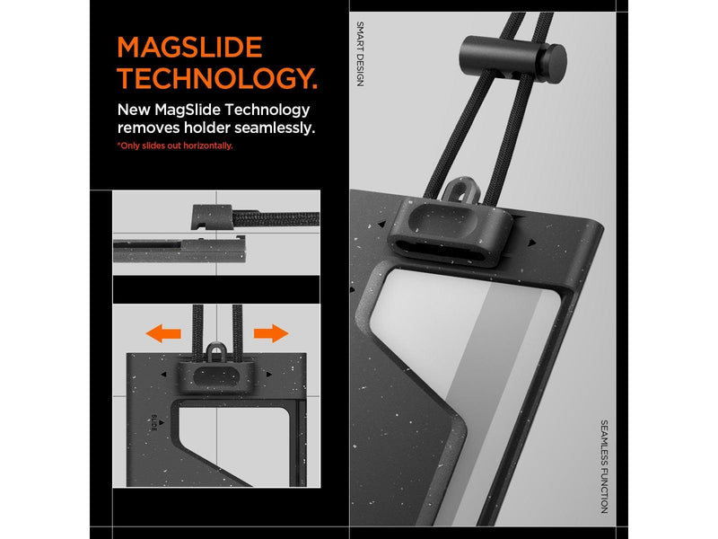 Spigen Badge Holder MagSlide - black