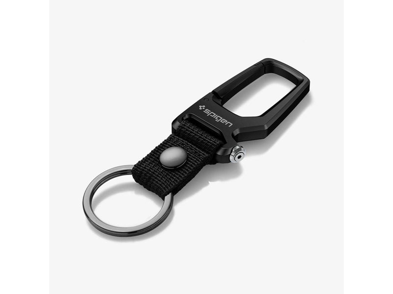 Spigen Carabiner With KeyRing 1 Pack - black