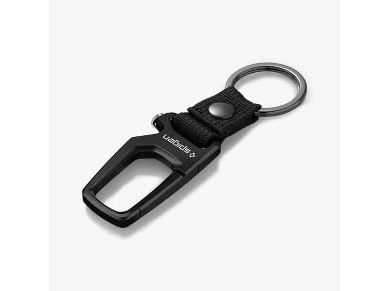 Spigen Carabiner With KeyRing 1 Pack - black