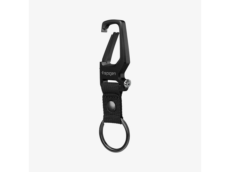 Spigen Carabiner With KeyRing 1 Pack - black
